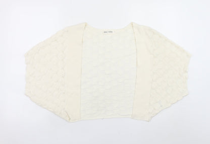Womens UK Size S Grace Karin Ivory Shrug Jumper