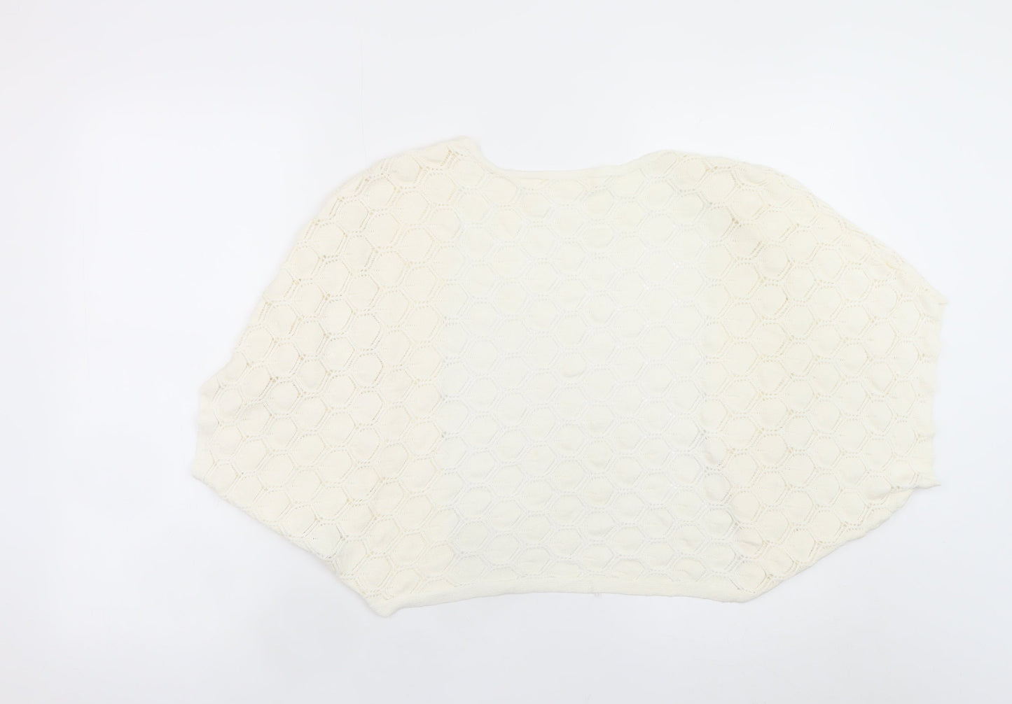 Womens UK Size S Grace Karin Ivory Shrug Jumper