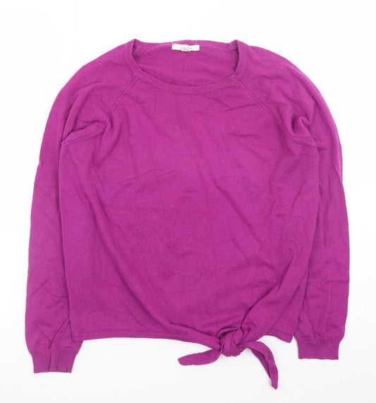 Womens UK Size 14 White Stuff Purple Pullover Jumper
