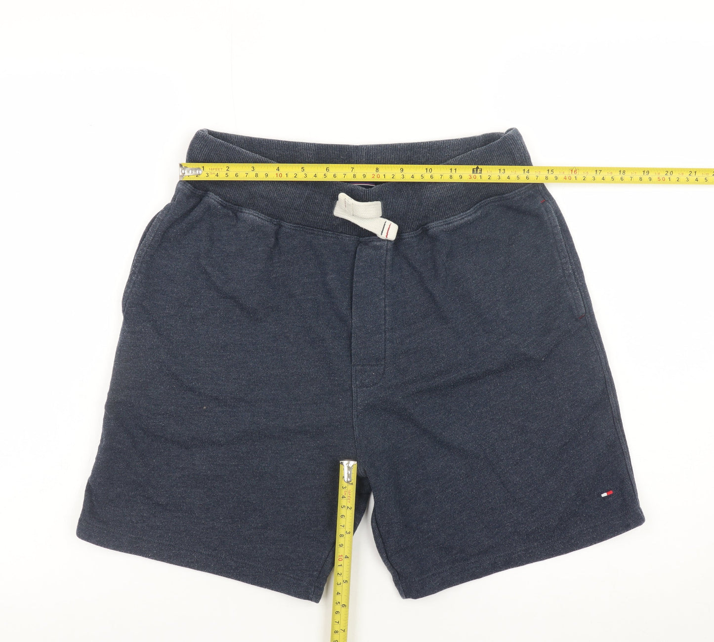 Tommy Hilfiger Men's Blue Sweat Shorts M Regular Fit Casual Style