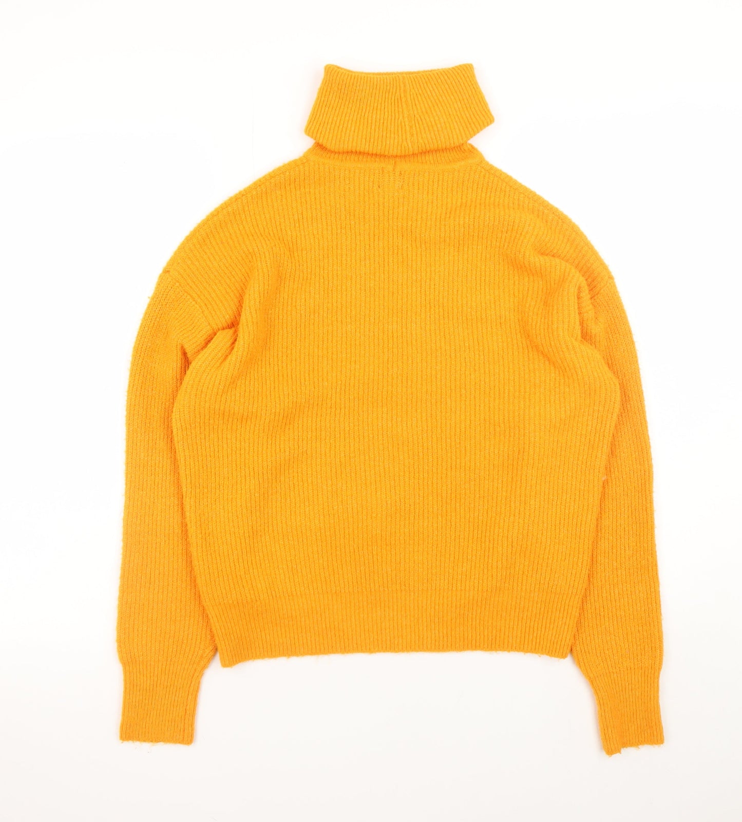 Womens UK Size XS River Island Yellow Pullover Jumper