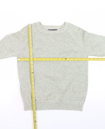 Mens UK Size S Marks and Spencer Grey Pullover Jumper
