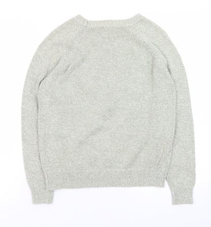 Mens UK Size S Marks and Spencer Grey Pullover Jumper