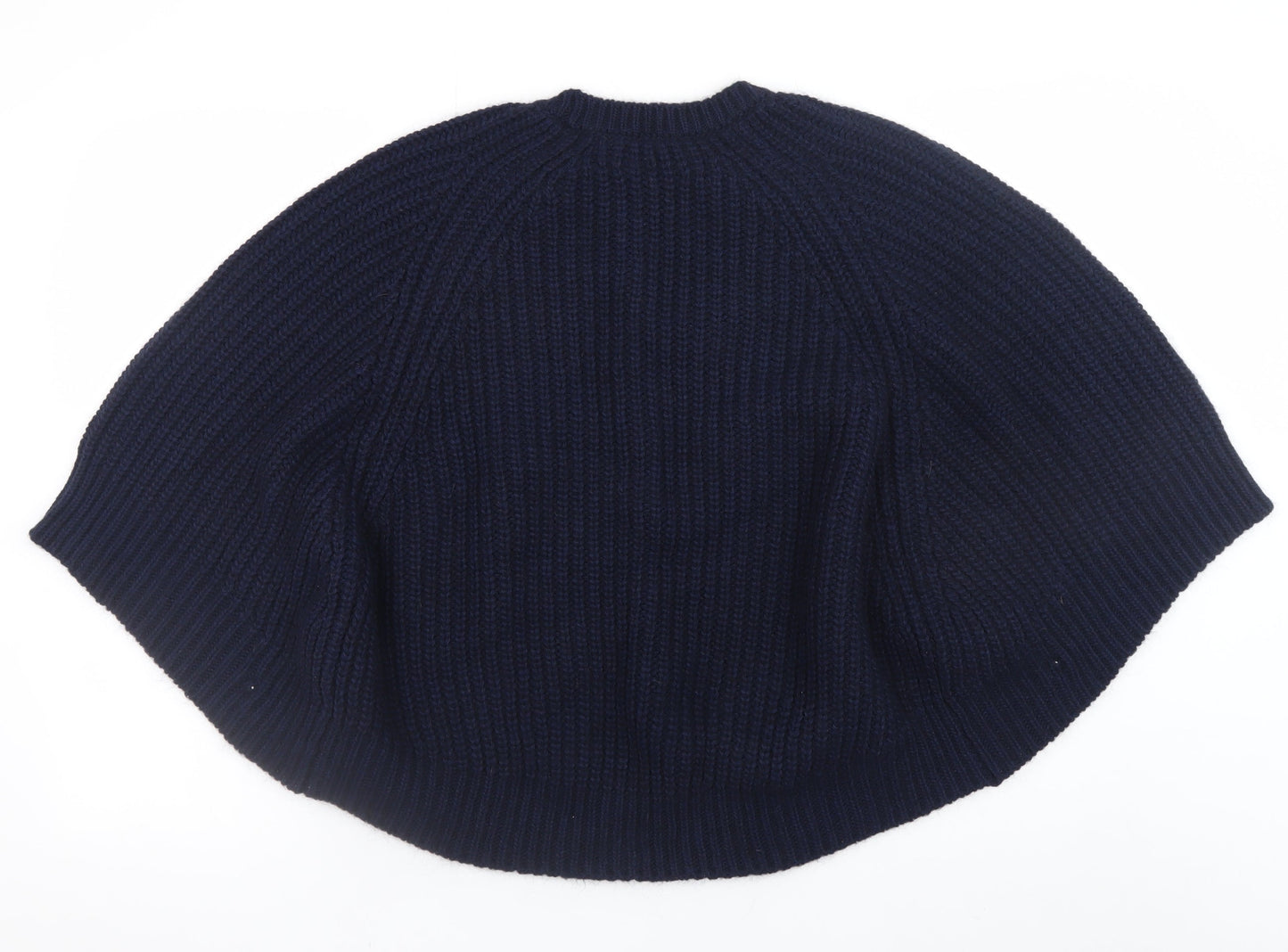 Womens UK Size S Marks and Spencer Blue Cape Jumper