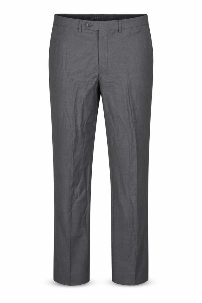 Mens UK Size 34 in NEXT Classic Fit Dress Pants Grey Trousers