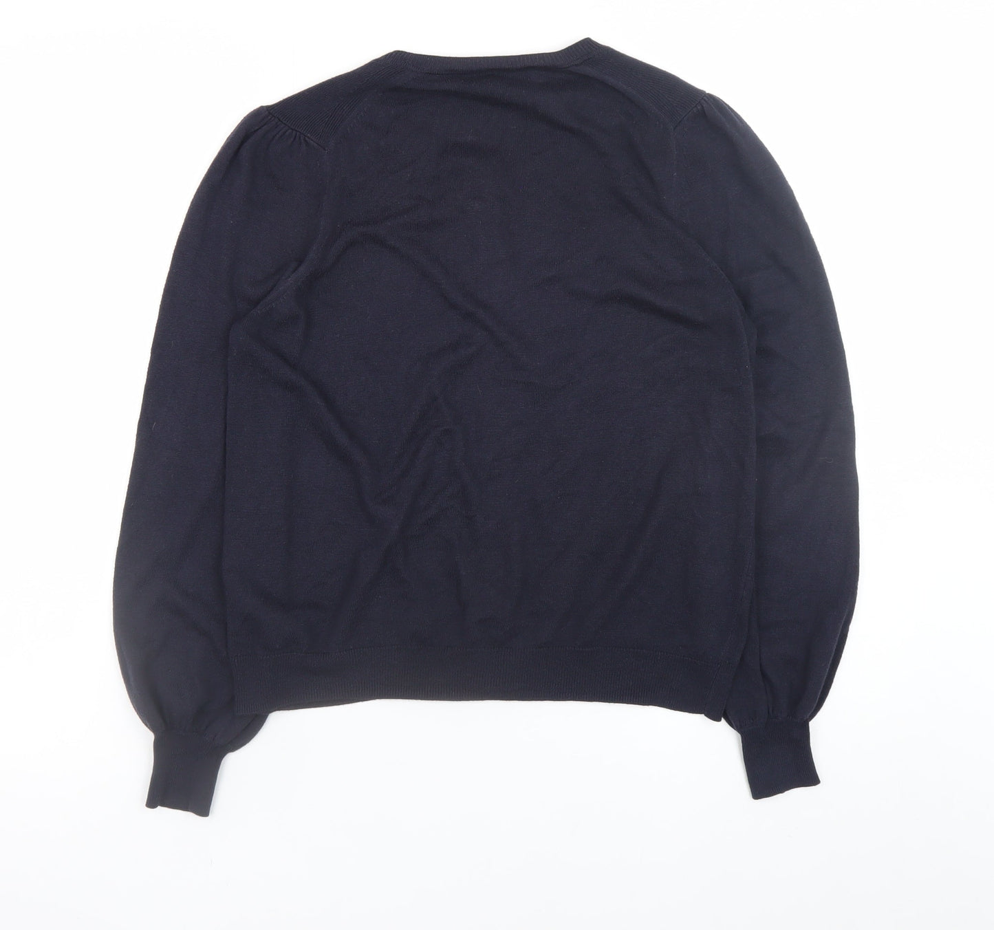 Womens UK Size 14 NEXT Blue Cardigan Jumper