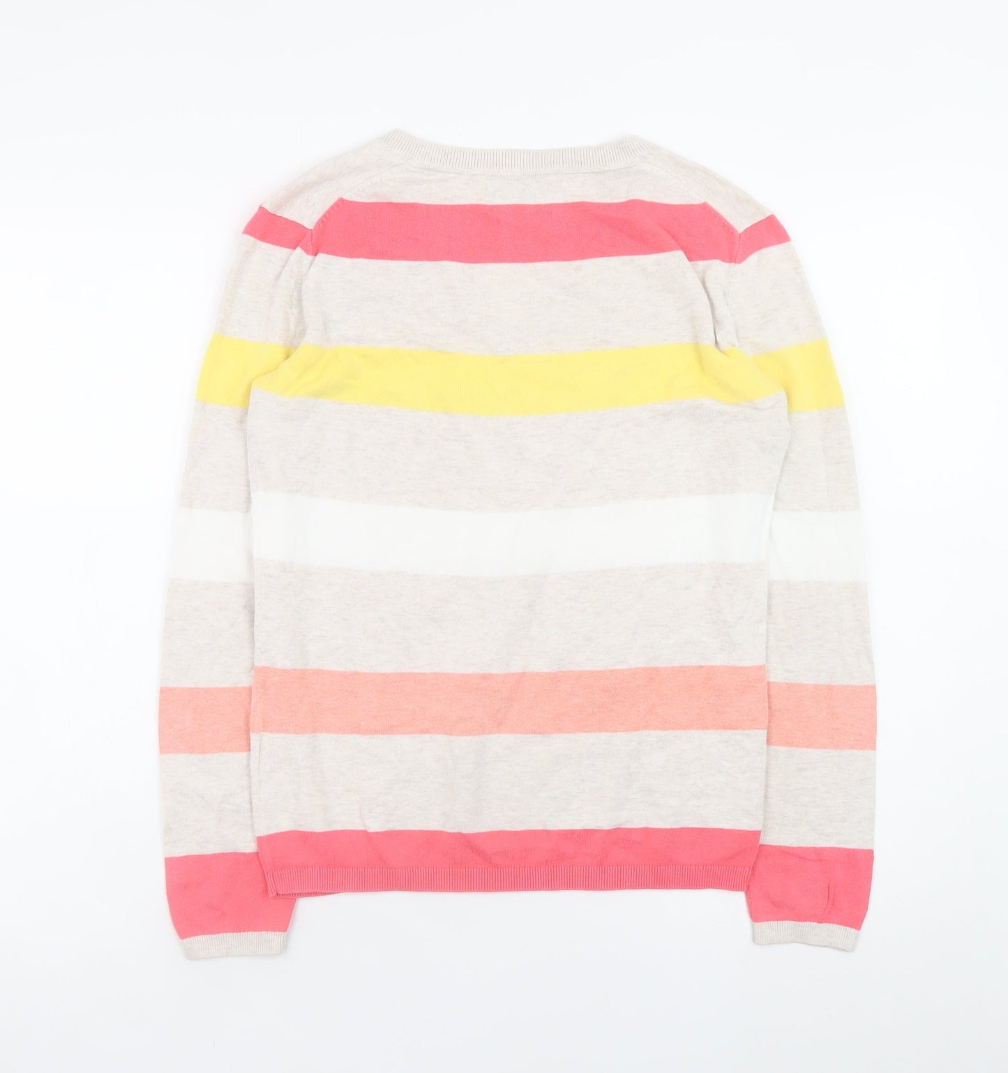 Womens UK Size S Tommy Hilfiger Multicoloured Pullover Jumper