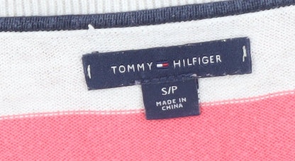 Womens UK Size S Tommy Hilfiger Multicoloured Pullover Jumper