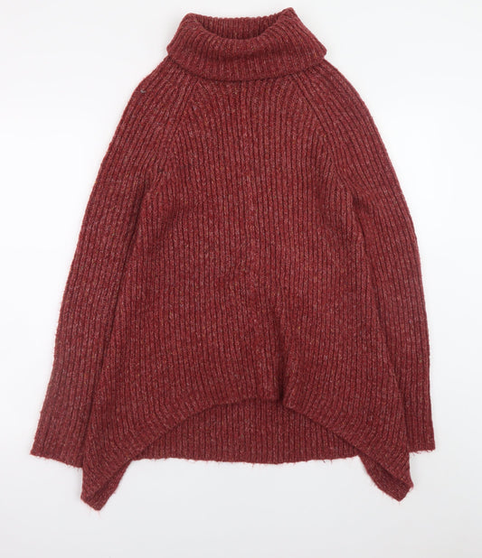 Womens UK Size 6 Fat Face Red Pullover Jumper