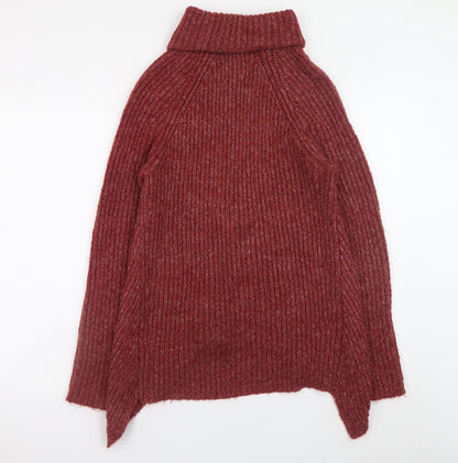 Womens UK Size 6 Fat Face Red Pullover Jumper
