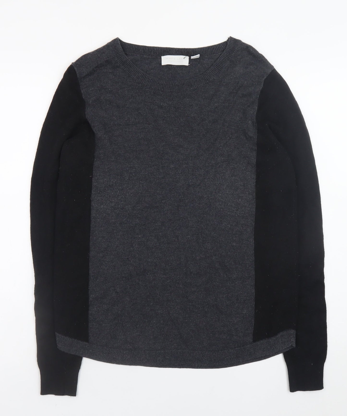 Womens UK Size 10 The White Company Grey Pullover Jumper