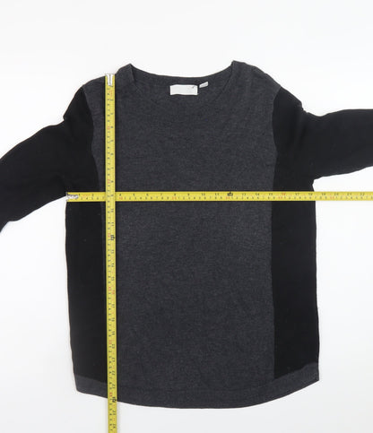 Womens UK Size 10 The White Company Grey Pullover Jumper