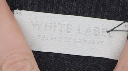 Womens UK Size 10 The White Company Grey Pullover Jumper
