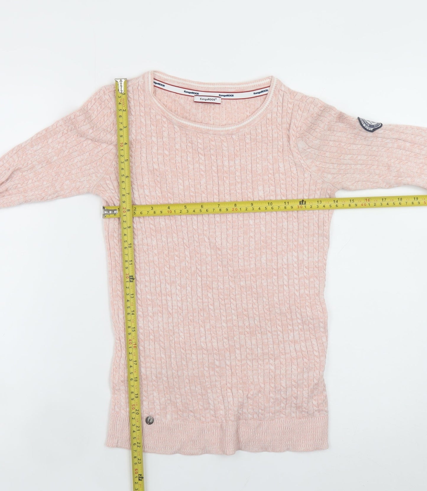 Womens UK Size 6 KangaROOS Pink Pullover Jumper