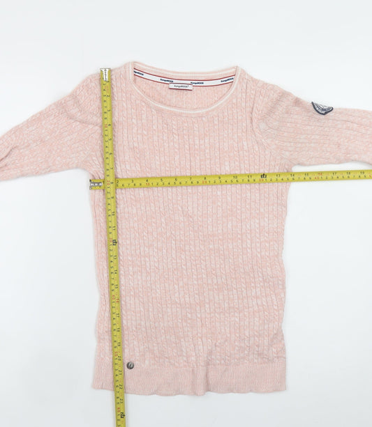 Womens UK Size 6 KangaROOS Pink Pullover Jumper