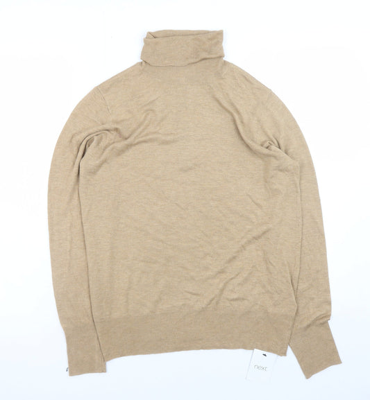 Womens UK Size 12 NEXT Beige Pullover Jumper