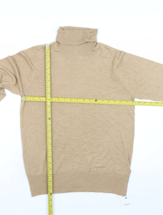 Womens UK Size 12 NEXT Beige Pullover Jumper