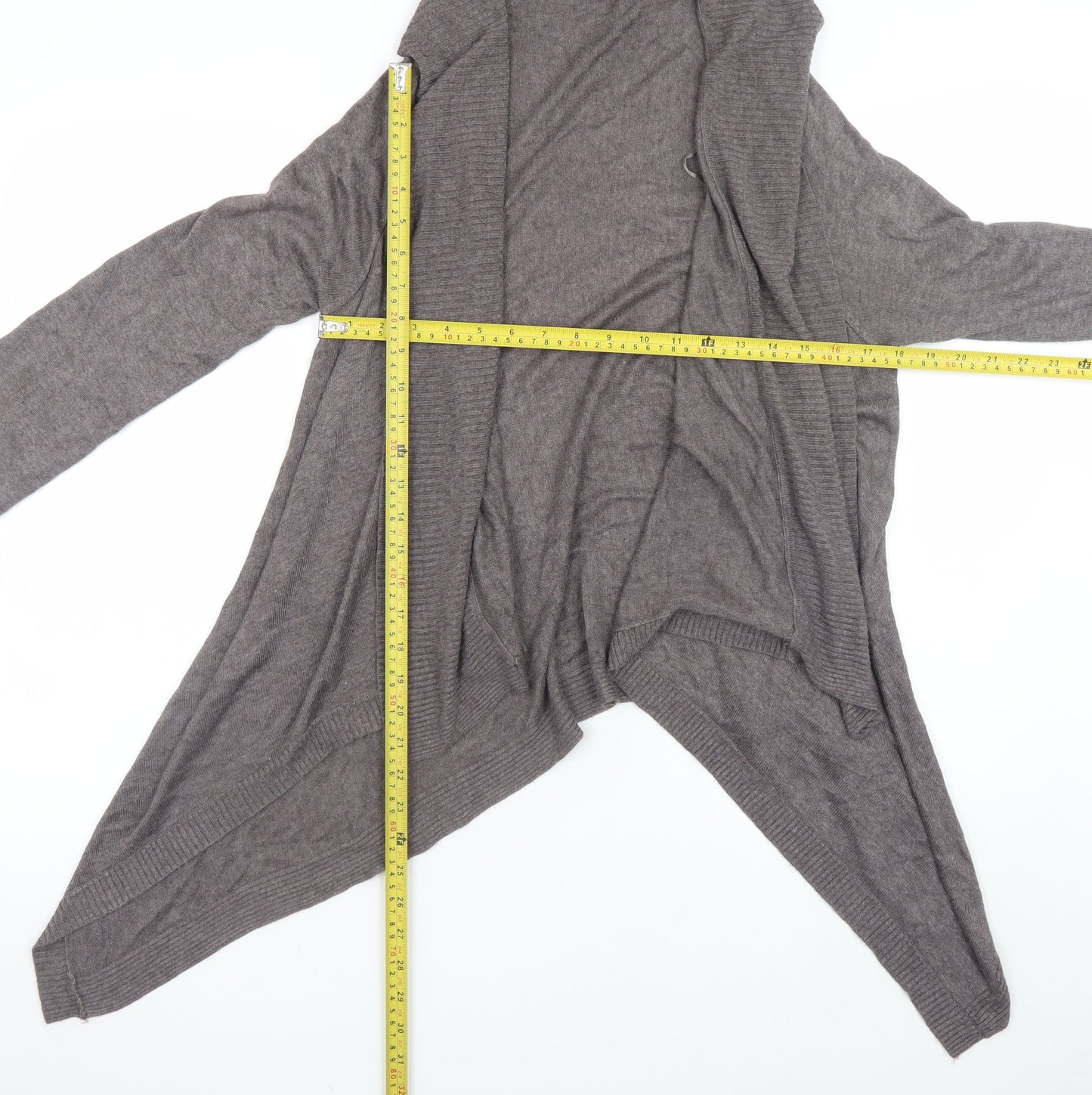 Womens UK Size 12 H&M Brown Cardigan Jumper