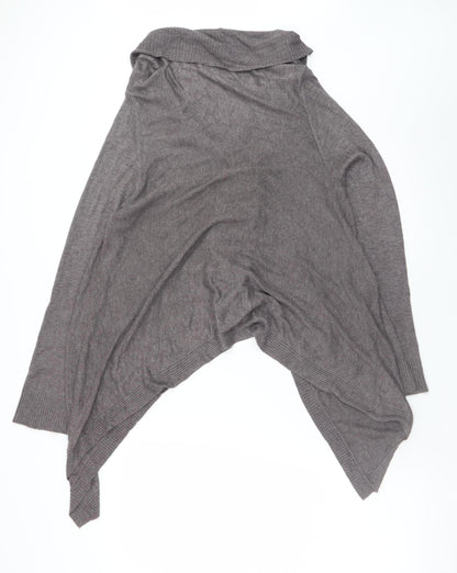 Womens UK Size 12 H&M Brown Cardigan Jumper