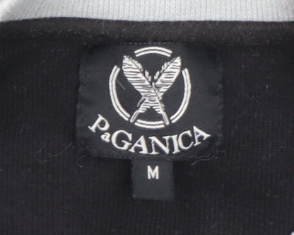 Mens UK Size M Paganica Black Pullover Sweatshirt