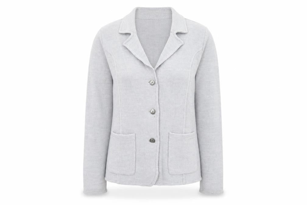 Womens UK Size M Tahari Grey Cardigan Jumper