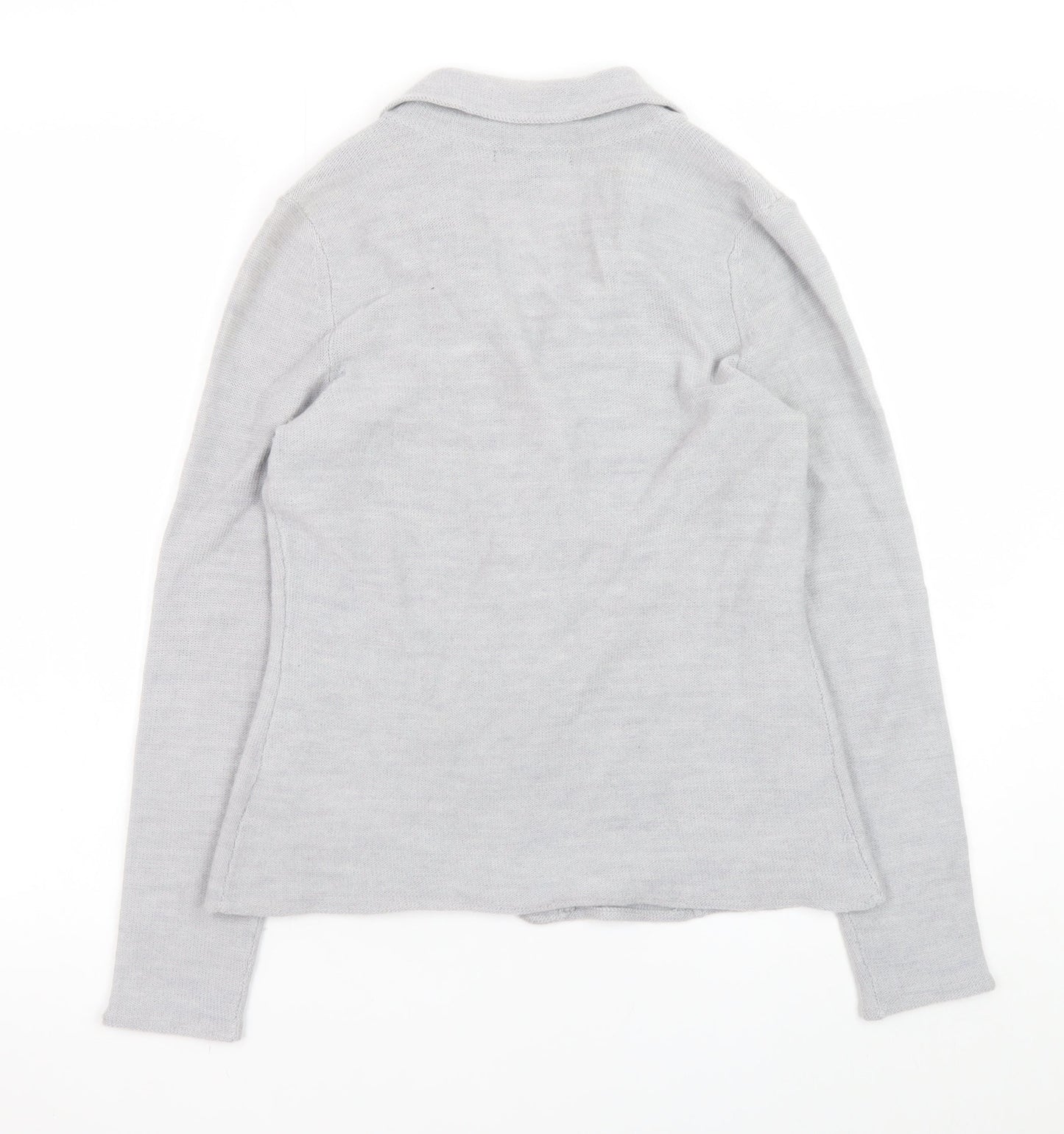 Womens UK Size M Tahari Grey Cardigan Jumper