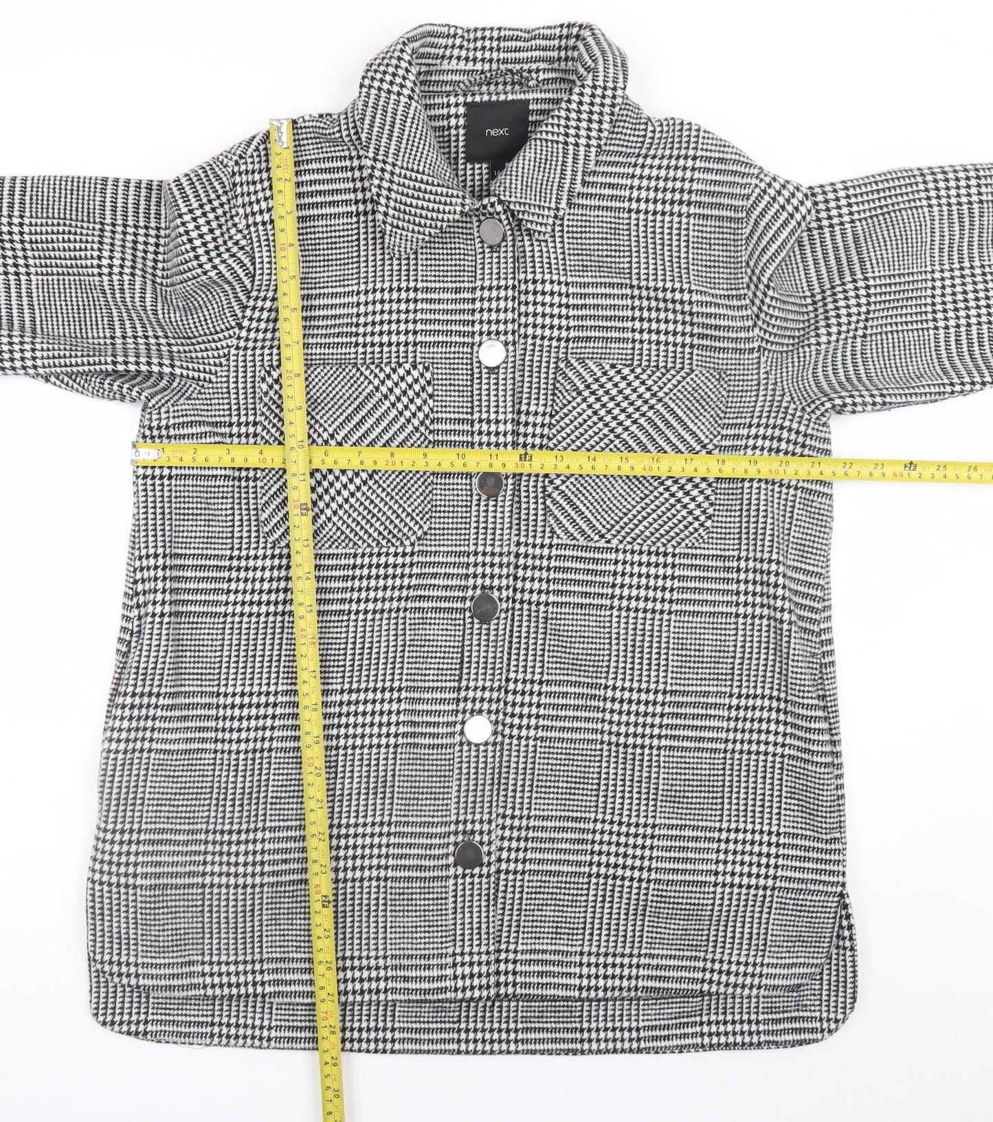 Womens UK Size 16 NEXT Grey Shacket