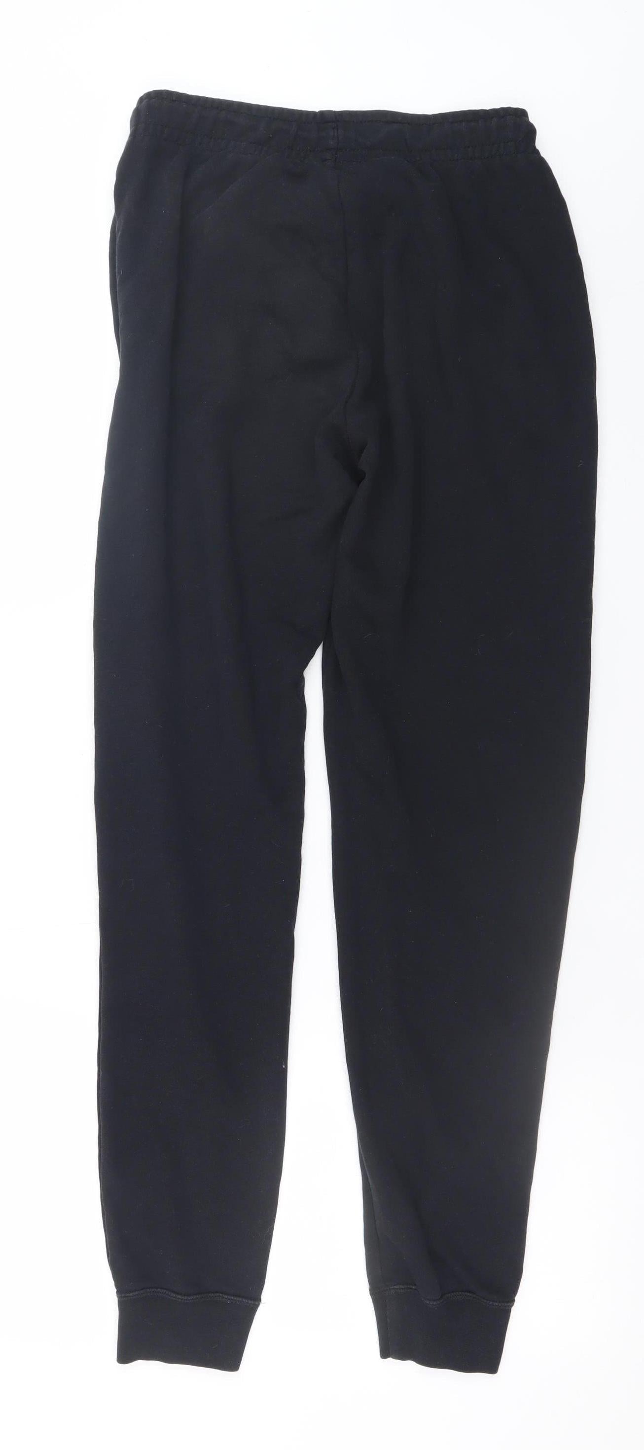 Mens UK Size XS Nike Regular Fit Jogger Black Trousers