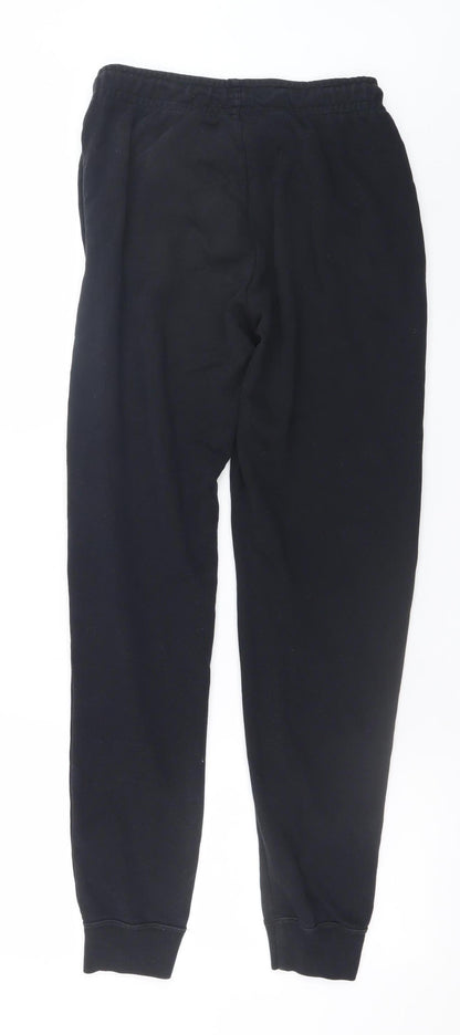 Mens UK Size XS Nike Regular Fit Jogger Black Trousers