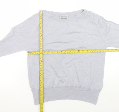 Mens UK Size S John Smedley Grey Pullover Jumper