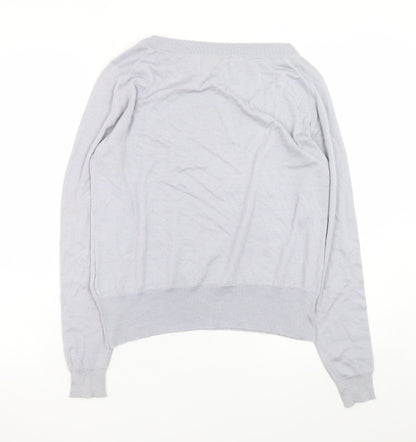 Mens UK Size S John Smedley Grey Pullover Jumper
