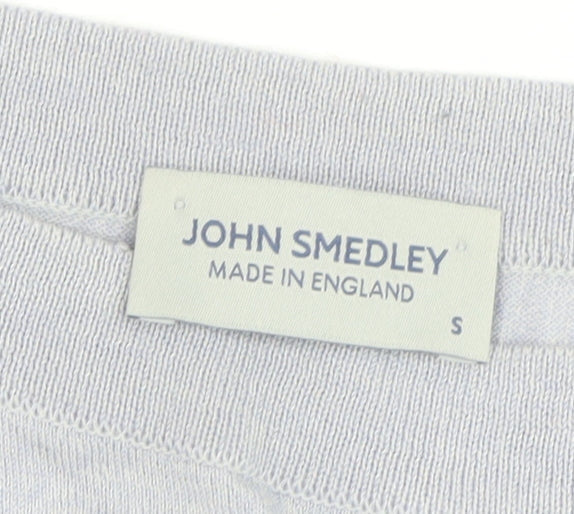 Mens UK Size S John Smedley Grey Pullover Jumper