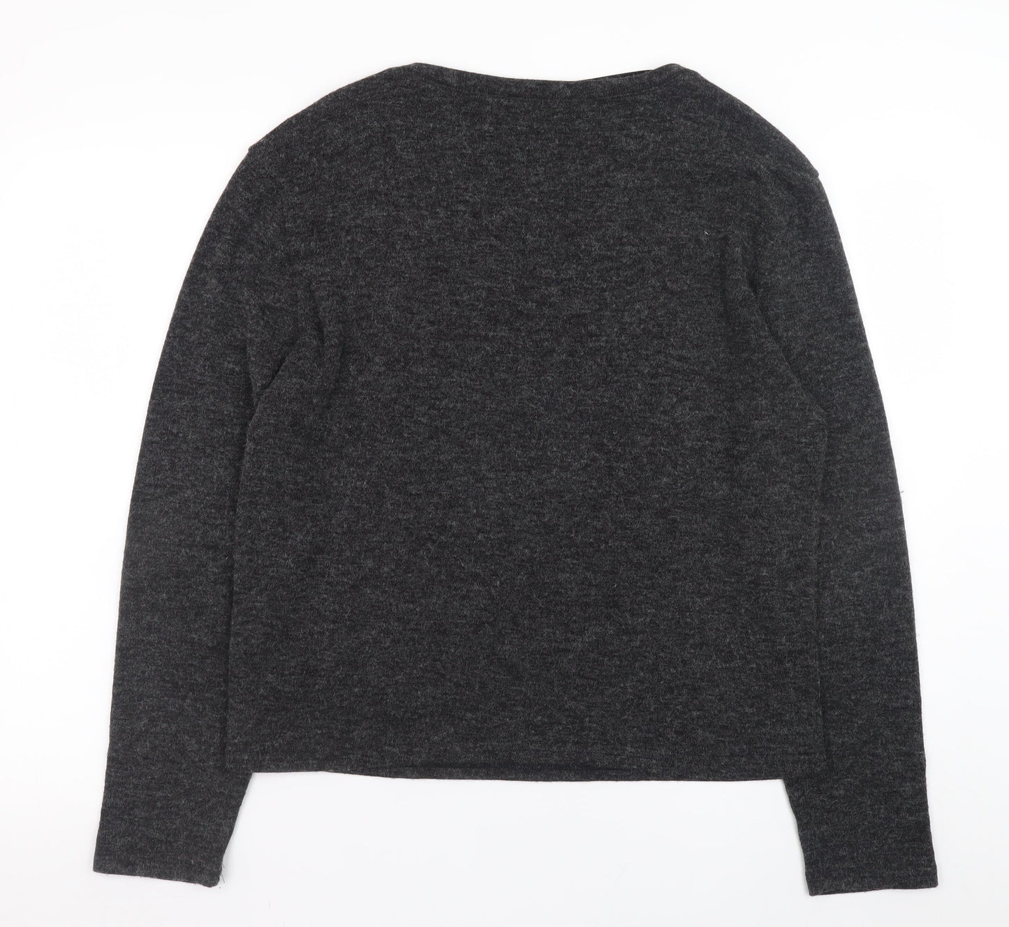 Womens UK Size 16 Madam Rage Grey Pullover Jumper
