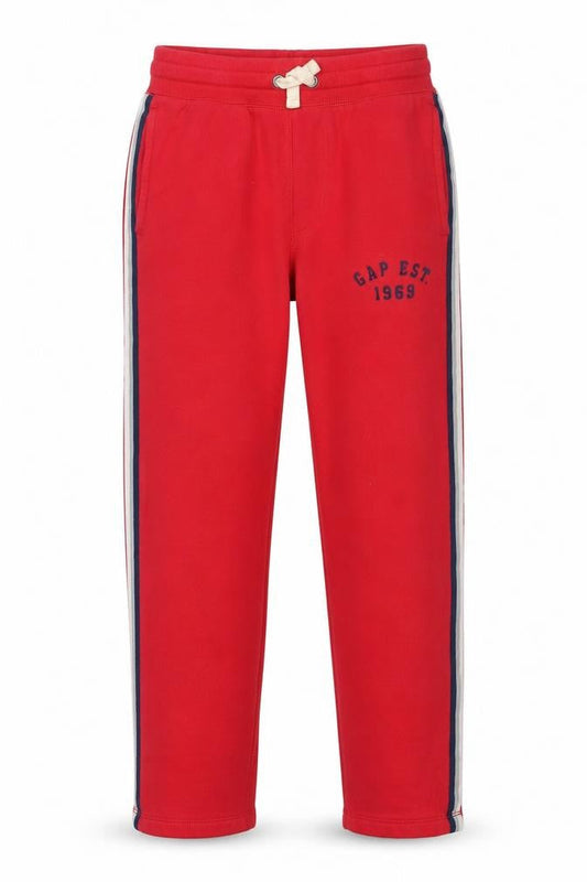 Boys UK Size 13-14 Years Gap Regular Fit Jogger Red Trousers