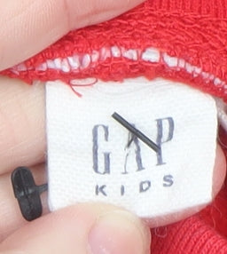 Boys UK Size 13-14 Years Gap Regular Fit Jogger Red Trousers