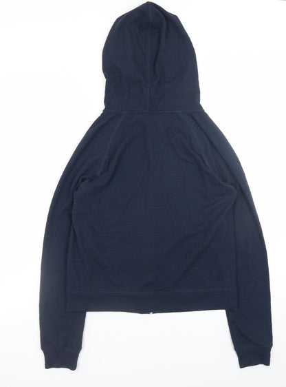 Mens UK Size XS NEXT Blue Full Zip Hoodie