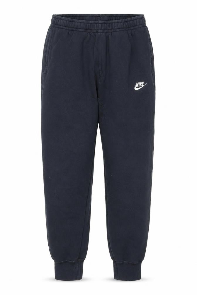 Nike Men's Black Jogger Trousers M Regular Fit Fleece