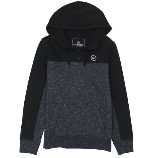 Mens UK Size S Hollister Black Pullover Hoodie