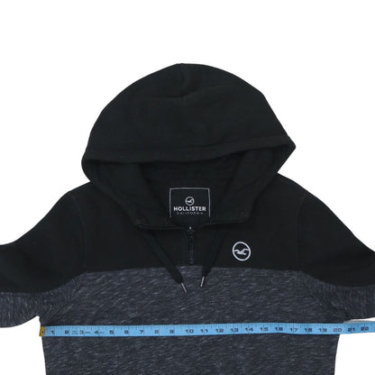 Mens UK Size S Hollister Black Pullover Hoodie