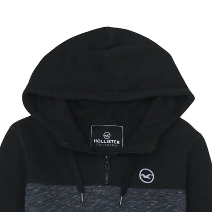 Mens UK Size S Hollister Black Pullover Hoodie