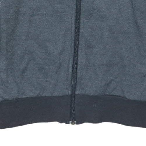 Mens UK Size S adidas Grey Full Zip Hoodie