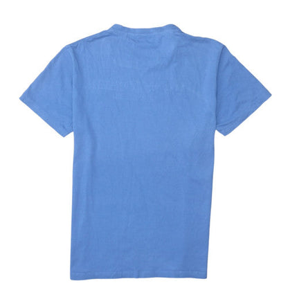 U.S. Polo Assn. Men's Blue Cotton Crew Neck Short Sleeve T-Shirt L