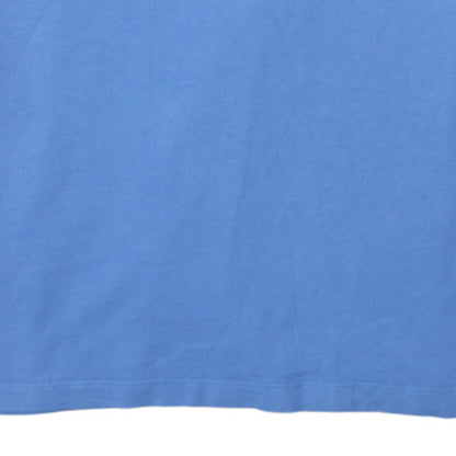 U.S. Polo Assn. Men's Blue Cotton Crew Neck Short Sleeve T-Shirt L