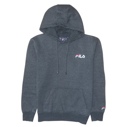 Mens UK Size S FILA Grey Pullover Hoodie
