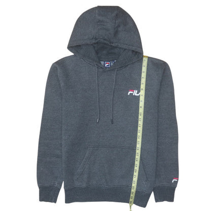 Mens UK Size S FILA Grey Pullover Hoodie