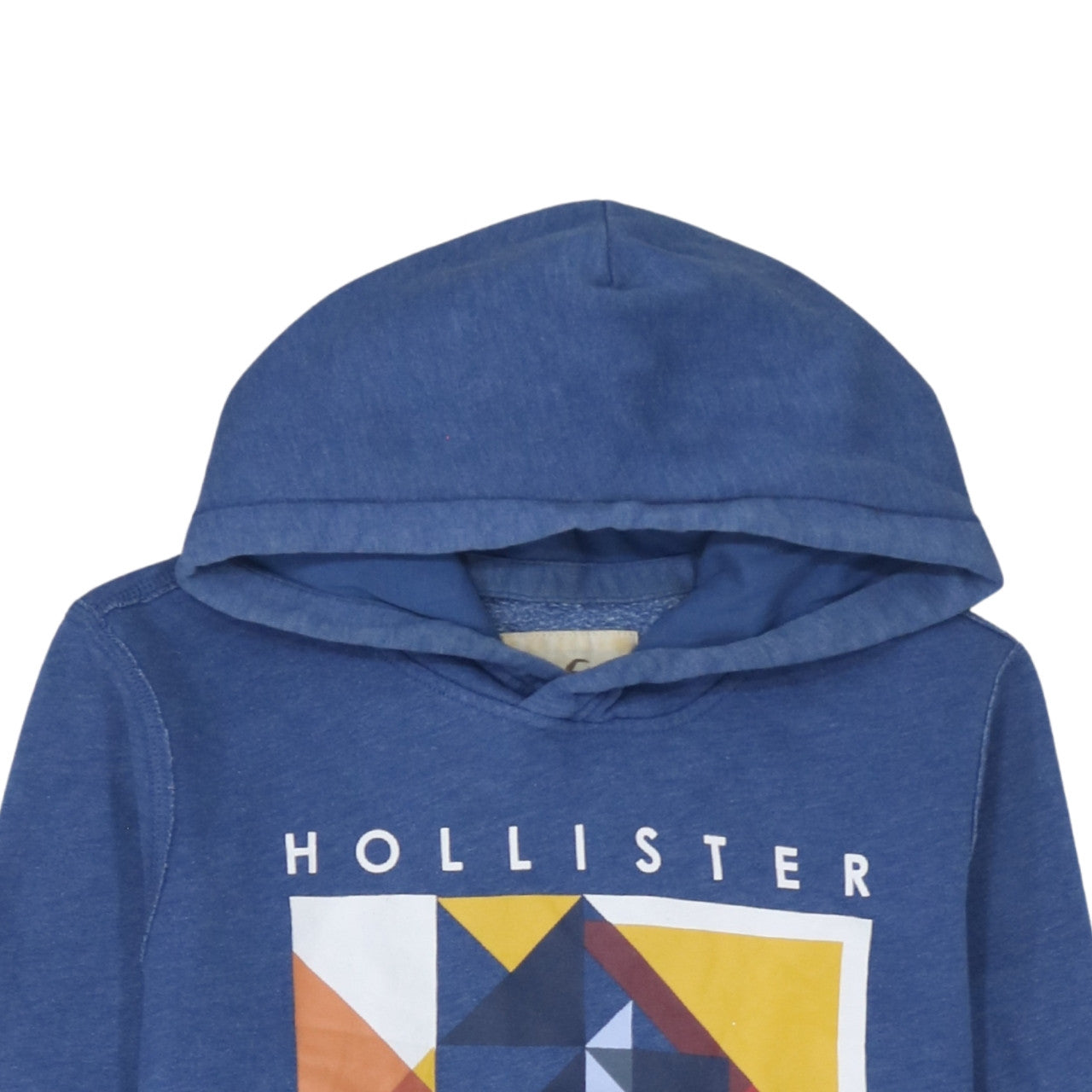 Mens UK Size S Hollister Blue Pullover Hoodie