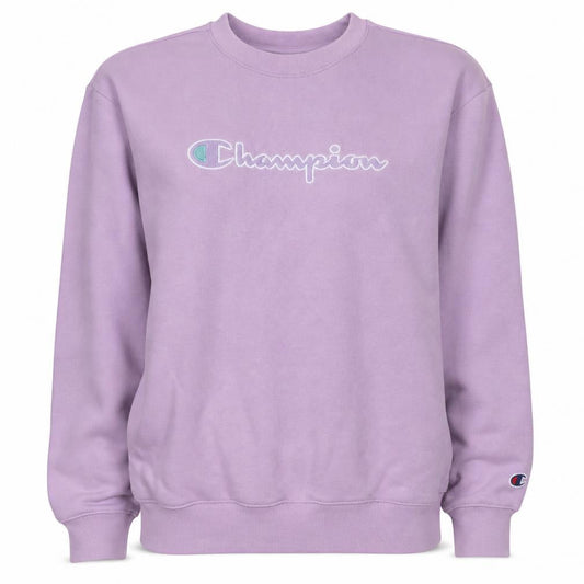 Womens UK Size M Champion Purple Pullover Sweatshirt