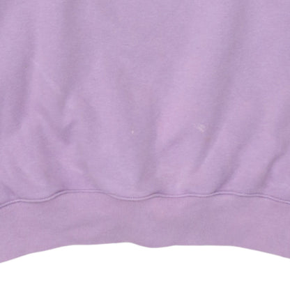 Womens UK Size M Champion Purple Pullover Sweatshirt