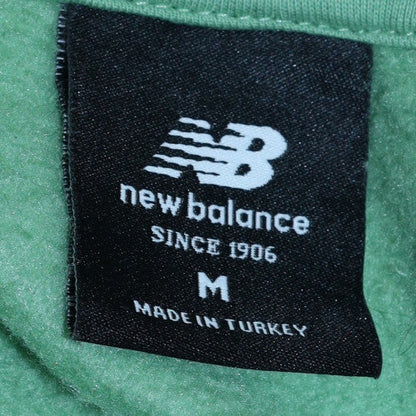 Mens UK Size M New Balance Green Pullover Hoodie