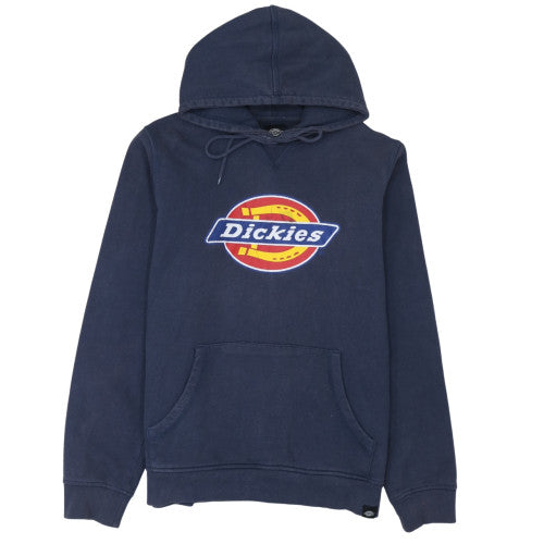 Mens UK Size M Dickies Blue Pullover Hoodie